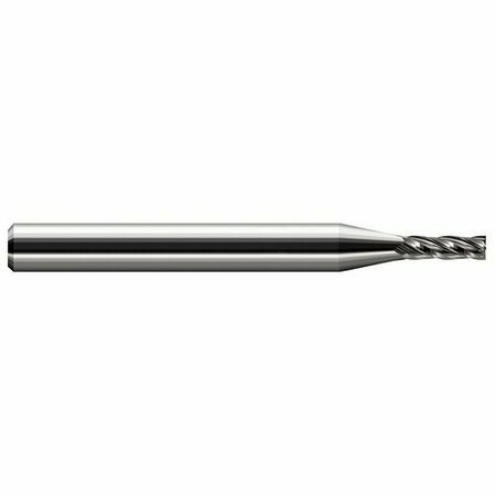 HARVEY TOOL 0.2031 in. 13/64 Cutter dia x 0.6250 in. 5/8 Length of Cut Carbide Square End Mill, 3 Flutes 836413